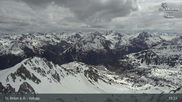 Archived webcam image showing St Anton: Valluga mountain on 8 May 2026 at 15:12