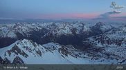 Archived webcam image showing St Anton: Valluga mountain on 10 May 2026 at 01:30