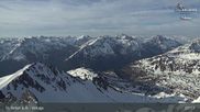Archived webcam image showing St Anton: Valluga mountain on 10 May 2026 at 07:30
