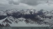 Archived webcam image showing St Anton: Valluga mountain on 10 May 2026 at 15:30