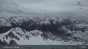 Archived webcam image showing St Anton: Valluga mountain on 10 May 2026 at 19:30