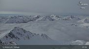Archived webcam image showing St Anton: Valluga mountain on 15 May 2026 at 07:18