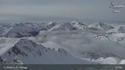 Archived webcam image showing St Anton: Valluga mountain on 15 May 2026 at 08:18