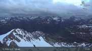 Archived webcam image showing St Anton: Valluga mountain on 7 Jun 2026 at 01:16