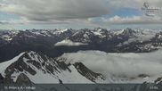 Archived webcam image showing St Anton: Valluga mountain on 7 Jun 2026 at 08:16