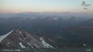 Archived webcam image showing St Anton: Valluga mountain on 25 Jun 2026 at 01:15