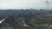 Archived webcam image showing St Anton: Valluga mountain on 7 Jul 2026 at 09:49