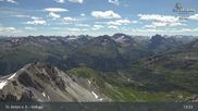 Archived webcam image showing St Anton: Valluga mountain on 7 Jul 2026 at 13:49