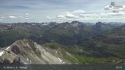 Archived webcam image showing St Anton: Valluga mountain on 7 Jul 2026 at 15:49