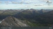Archived webcam image showing St Anton: Valluga mountain on 7 Jul 2026 at 19:49