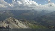 Archived webcam image showing St Anton: Valluga mountain on 29 Jul 2026 at 17:18