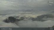 Archived webcam image showing St Anton: Valluga mountain on 6 Aug 2026 at 07:56