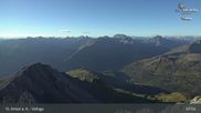 Archived webcam image showing St Anton: Valluga mountain on 29 Aug 2026 at 08:23