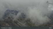 Archived webcam image showing St Anton: Valluga mountain on 5 Sep 2026 at 15:09