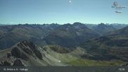 Archived webcam image showing St Anton: Valluga mountain on 12 Sep 2026 at 13:02