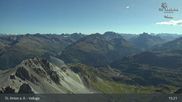 Archived webcam image showing St Anton: Valluga mountain on 12 Sep 2026 at 15:02