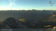 Archived webcam image showing St Anton: Valluga mountain on 19 Sep 2026 at 07:37