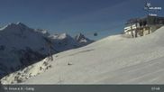Archiviertes Webcam Bild: St. Anton - Galzig Bergstation am 13.03.2026 um 08:36 Uhr