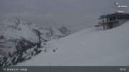 Archiviertes Webcam Bild: St. Anton - Galzig Bergstation am 12.04.2026 um 19:57 Uhr