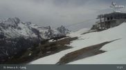 Archived webcam image showing Galzig Top Station - St. Anton on 10 May 2026 at 11:20