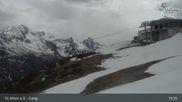 Archived webcam image showing Galzig Top Station - St. Anton on 10 May 2026 at 15:20