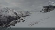 Archived webcam image showing Galzig Top Station - St. Anton on 13 May 2026 at 07:47