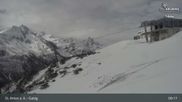 Archived webcam image showing Galzig Top Station - St. Anton on 13 May 2026 at 09:47