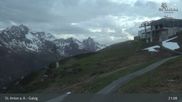 Archived webcam image showing Galzig Top Station - St. Anton on 30 May 2026 at 21:06