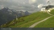Archived webcam image showing Galzig Top Station - St. Anton on 19 Jun 2026 at 07:20