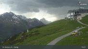 Archived webcam image showing Galzig Top Station - St. Anton on 19 Jun 2026 at 15:22