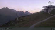Archived webcam image showing Galzig Top Station - St. Anton on 29 Jul 2026 at 01:03