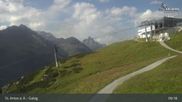Archived webcam image showing Galzig Top Station - St. Anton on 29 Jul 2026 at 09:03
