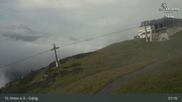 Archived webcam image showing Galzig Top Station - St. Anton on 6 Aug 2026 at 07:08