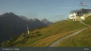 Archived webcam image showing Galzig Top Station - St. Anton on 10 Aug 2026 at 07:34