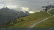 Archived webcam image showing Galzig Top Station - St. Anton on 10 Aug 2026 at 19:34