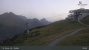 Archived webcam image showing Galzig Top Station - St. Anton on 12 Aug 2026 at 05:54