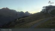 Archived webcam image showing Galzig Top Station - St. Anton on 12 Sep 2026 at 01:02
