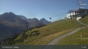 Archived webcam image showing Galzig Top Station - St. Anton on 12 Sep 2026 at 11:02