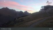 Archived webcam image showing Galzig Top Station - St. Anton on 20 Sep 2026 at 05:58