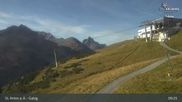 Archived webcam image showing Galzig Top Station - St. Anton on 20 Sep 2026 at 09:58