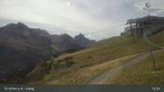 Archived webcam image showing Galzig Top Station - St. Anton on 20 Sep 2026 at 13:58