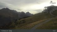 Archived webcam image showing Galzig Top Station - St. Anton on 20 Sep 2026 at 17:58