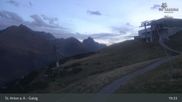 Archived webcam image showing Galzig Top Station - St. Anton on 21 Sep 2026 at 03:26