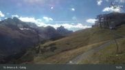 Archived webcam image showing Galzig Top Station - St. Anton on 9 Oct 2026 at 13:47