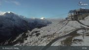 Archived webcam image showing Galzig Top Station - St. Anton on 27 Oct 2026 at 08:47