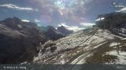 Archived webcam image showing Galzig Top Station - St. Anton on 27 Oct 2026 at 13:47