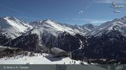 Archiviertes Webcam Bild: St. Anton - Bergstation Gampenbahn am 26 Feb 2026 um 13:03 Uhr