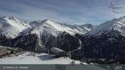 Archiviertes Webcam Bild: St. Anton - Bergstation Gampenbahn am 26 Feb 2026 um 15:03 Uhr