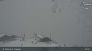 Archived webcam image showing Mountain Restaurant Gampen / Top Station Gampenbahn on 30 Mar 2026 at 13:44
