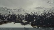 Archiviertes Webcam Bild: St. Anton - Bergstation Gampenbahn am 13.04.2026 um 15:09 Uhr